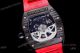 KV Factory Swiss Replica Richard Mille RM 011 Red Rubber Strap Carbon Watch (6)_th.jpg